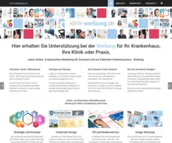 Klinik-Werbung.de(Online-Marketing und Werbung für Klinik, Krankenhaus und Arzt-Praxis) Screenshot