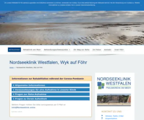 Klinik-Westfalen.net(Klinik Westfalen) Screenshot