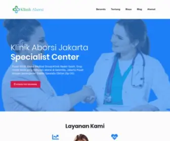 Klinikaborsispog.com(Klinik Kuret Jakarta) Screenshot