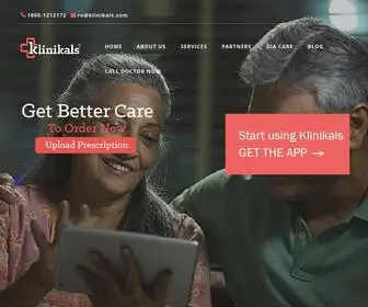 Klinikals.com(Klinikals US) Screenshot