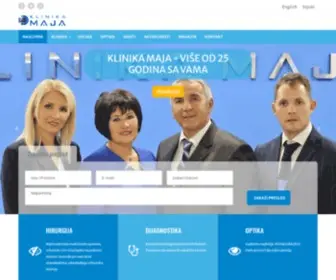 Klinikamaja.rs(Klinika MAJA) Screenshot