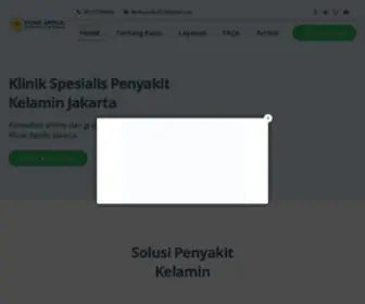Klinikapollojakarta.com(Klinik apollo) Screenshot