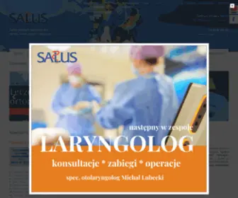 Klinikasalus.pl(Słupsk) Screenshot