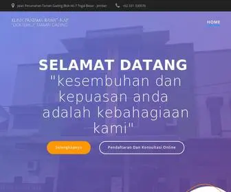 Klinikdokterku.com(Front Page) Screenshot