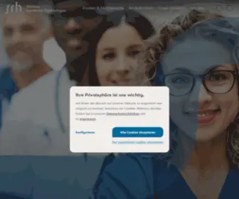 Kliniken-Sigmaringen.de(Mit Kompetenz und Empathie für unsere Patientinnen und Patienten) Screenshot