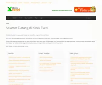 Klinikexcel.com(Klinik Excel) Screenshot