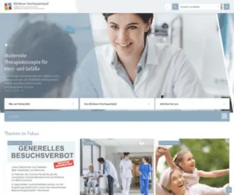 Klinikum-Hochsauerland.de(Klinikum Hochsauerland) Screenshot
