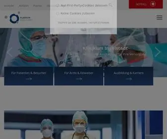 Klinikum-Ingolstadt.de(Das Klinikum Ingolstadt) Screenshot