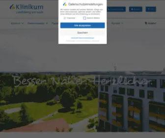 Klinikum-Landsberg.de(Klinikum Landsberg am Lech) Screenshot