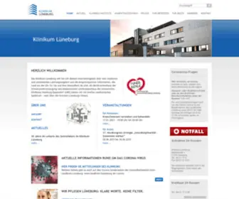 Klinikum-Lueneburg.de(Klinikum Lüneburg) Screenshot