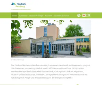 Klinikum-Penzberg.de(Klinikum Penzberg) Screenshot