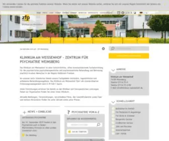 Klinikum-Weissenhof.de(Klinikum am Weissenhof) Screenshot