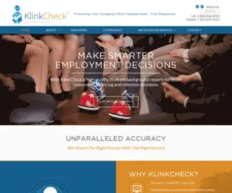 Klinkcheck.com(Home) Screenshot