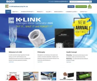 Klinkindia.in(Ayurveda and Argo Health Products) Screenshot