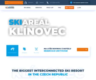 Klinovec.net(SKIAREÁL) Screenshot