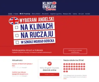 Klinyenglish.pl(Kliny English Courses) Screenshot