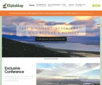 Klipbokkop.co.za(Home) Screenshot