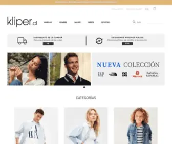 Kliper.cl(Compra online ropa) Screenshot