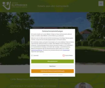 Klipphausen.de(Gemeinde Klipphausen) Screenshot