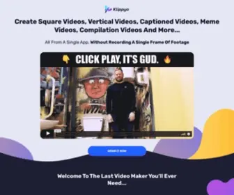 Klippyo.com(Go Viral) Screenshot