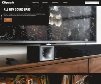 Klipsch.co.uk(Klipsch) Screenshot