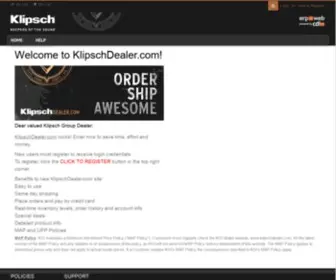 Klipschdealer.com(IIS7) Screenshot