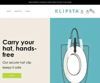 Klipsta.com(The Klipsta Hat Clip) Screenshot