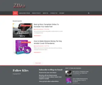 Klirs.com(Klirs) Screenshot