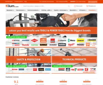 Klium.com(Professioneel gereedschap) Screenshot