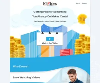 Klixters.com(Website Designing) Screenshot