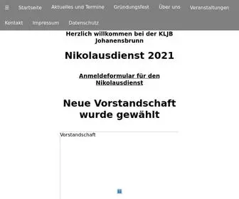 KLJB-Johannesbrunn.de(KLJB Hansbrunn) Screenshot