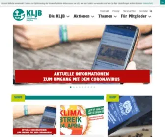 KLJB.org(Katholische Landjugendbewegung Deutschlands) Screenshot