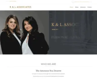 Kllegalgroup.com(Personal Injury Attorneys) Screenshot