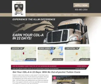 KLLMdrivingacademy.com(KLLM Driving Academy) Screenshot