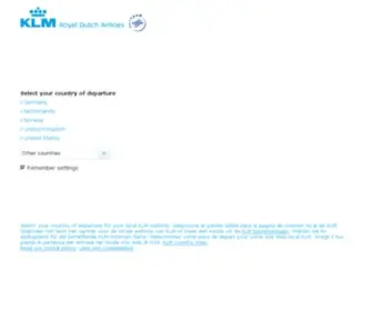 KLM.co.il(KLM Royal Dutch Airlines) Screenshot