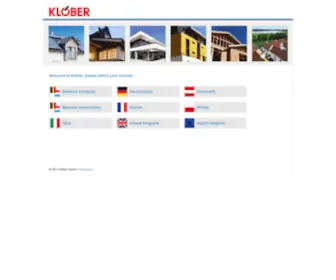 Klober.biz(Klöber) Screenshot