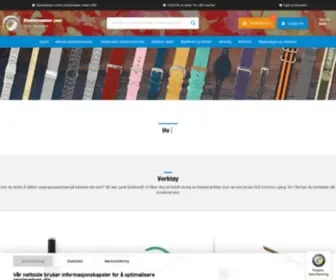 Klokkeremmer.com(Klokkeremmer Online) Screenshot