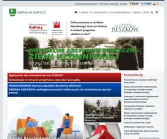 Klomnice.pl(Witaj na portalu) Screenshot