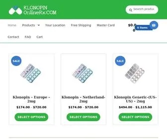 Klonopinonlinerx.com(Buy Klonopin online from Klonopin online pharmacy) Screenshot