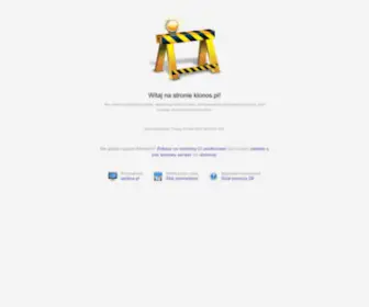 Klonos.pl(Strony internetowe Warszawa) Screenshot