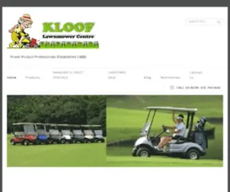 Klooflawnmower.co.za(Brush Cutters) Screenshot
