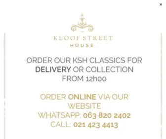 Kloofstreethouse.co.za(Kloof Street House) Screenshot
