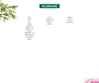 Klorane.com(Klorane) Screenshot