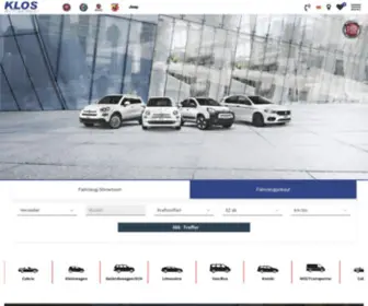 Klosautomobile.de(Autohaus Klos Automobile) Screenshot