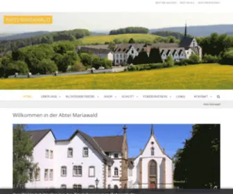 Kloster-Mariawald.de(Abtei Mariawald) Screenshot