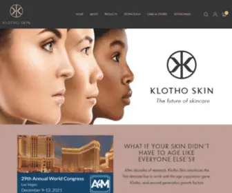 Klothoskin.com(Klotho Skin) Screenshot
