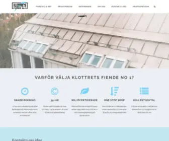 Klottrets-Fiende.se(Garagestädning) Screenshot