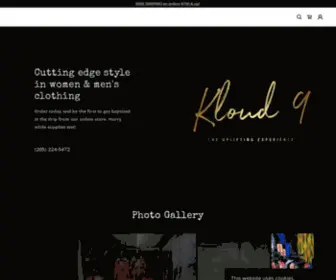 Kloud9Klothing.com(Shop Women’s Clothing Online at Kloud 9 Klothing) Screenshot