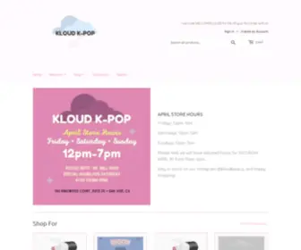 Kloudkpop.com(KLOUD K) Screenshot