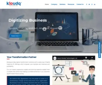 Kloudq.com(Kloudq Technologies) Screenshot